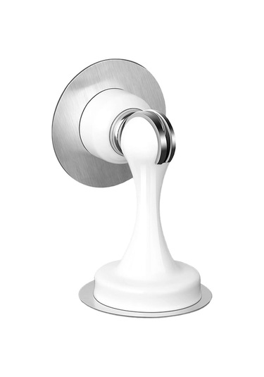 Magneetik Kapı Durdurucu, Çarpma Ve Gürültü Önleyici, Delme Olmayan Kurulum, Duvar Ve Kapı Koruması, Ev Ofis Otel Uygun, Beyaz