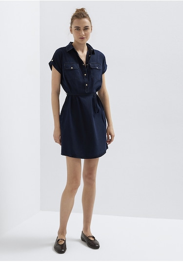Mavi - Barbara Gold Klasik Rinse Jean Elbise 130548-a3894 Lacivert
