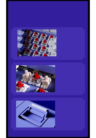 Ak870mc Kablolu- Hot Swap Mekanik Oyuncu Klavyesi - Red Switch