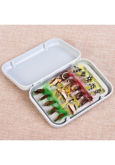 Novahub Çeşitli Renk Ve Kancalarla Donanımlı 20/100 Parça Fly Olta Takımı