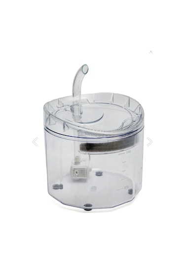 Renetic Kedi Köpek Için Sessiz Şeffaf Otomatik Su Pınarı Su Çeşme