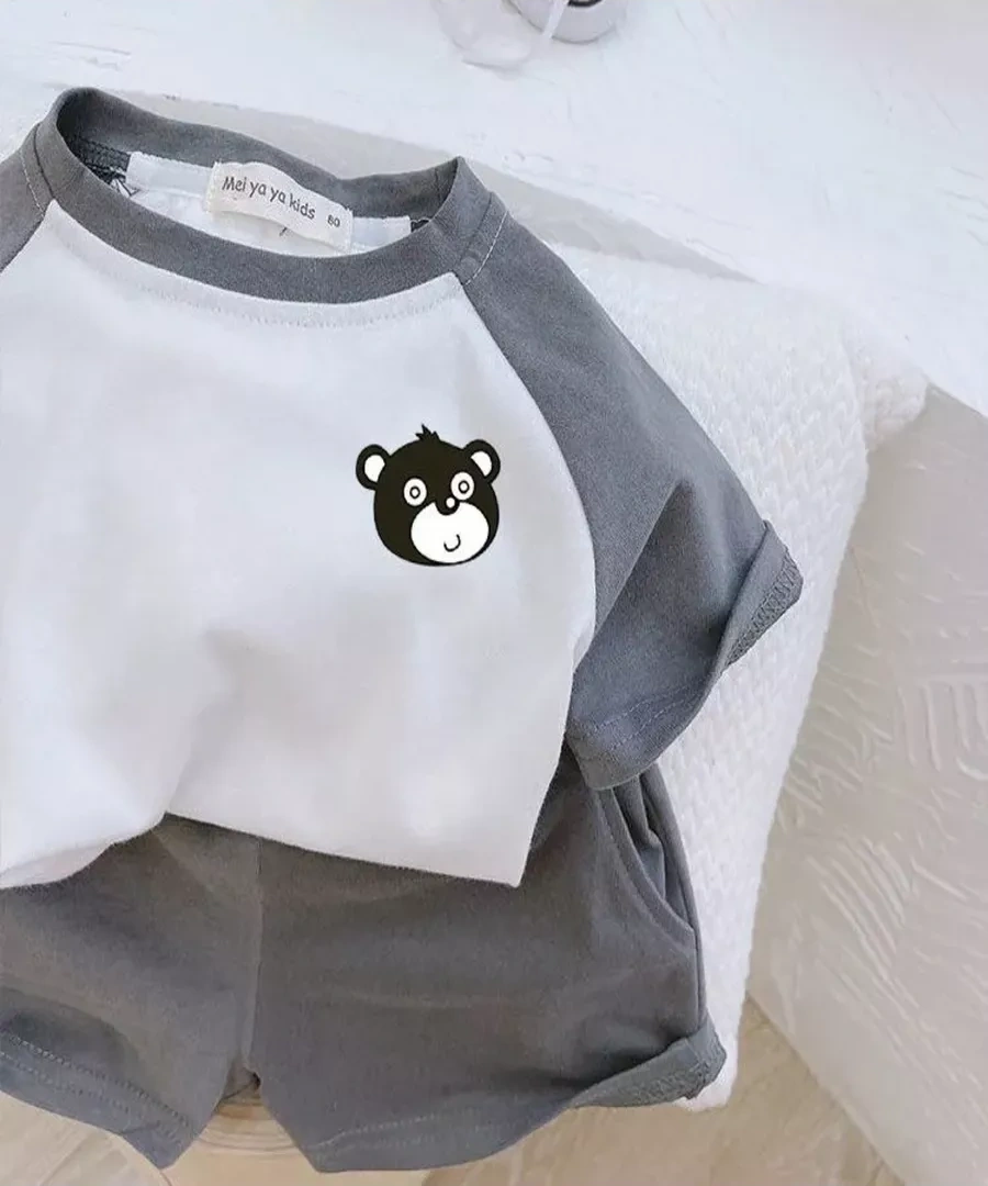 Baby Magıc Erkek Çocuklar İçin Takım Şortlu 255780509 Beyaz