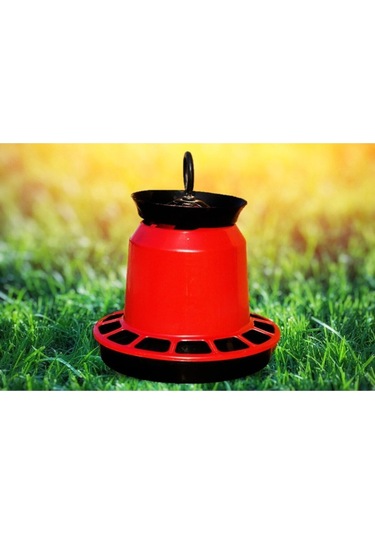 Yemlik + Suluk 2' Li Set 5 Lt Yemlik + 6 Lt Suluk Tavuk Yemliği Tavuk Suluğu Kuş Ve Kanatlı Hayvan