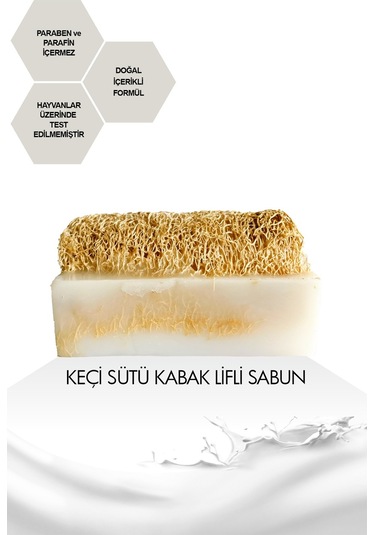 Le Balvo Kabak Lifli Keçi Sütü Sabunu 110 G