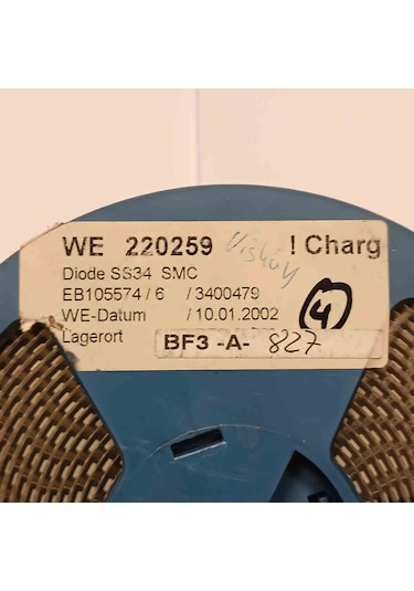 Ss34 3a 40v Do214ac Schoyky Diyot 30 Adet