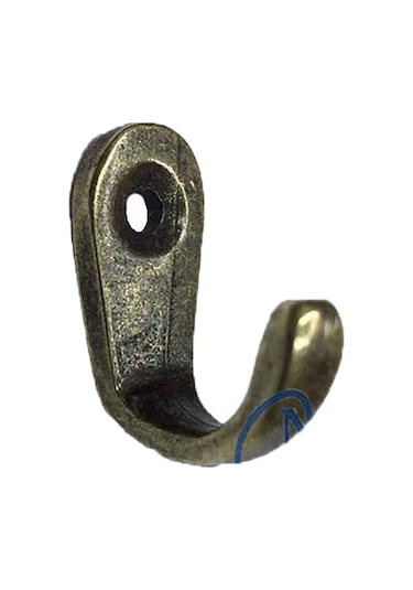 Tekli Anahtar, Bijuteri, Vitrin, Dekor Askısı - Antik, 10x18x22 Mm