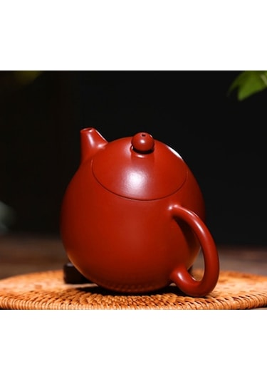 El Yapımı Çay Tencere Ejderha Yumurta Mor Kil Çaydanlık Güzellik Su Isıtıcısı Ham Cevher Dahongpao Butik Çayware Çaydanlıklar Altın - Beyaz