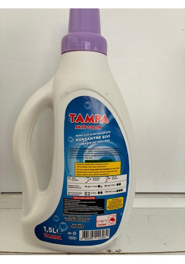 Nrm Tampa Aktif Color Sensitiv Konsantre Çamaşır Deterjanı 1,5 Lt