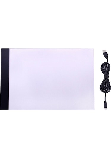 TechTic LED Işıklı Çizim Tableti Kopyalama Panosu 24 x 15 CM