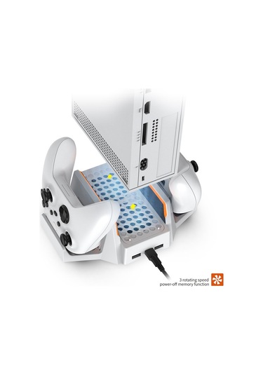 Cbtx Xbox Serisi S / X Dikey Soğutma Şarj Standı Çift Denetleyici Tutucu Taban