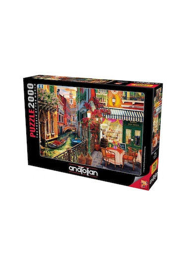 Anatolian 2000 Parça venedik Kafe Puzzle - 96x66 Cm