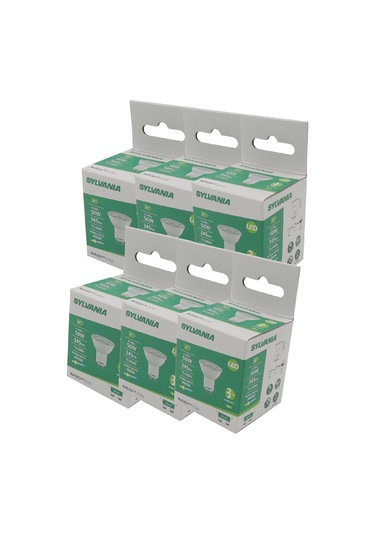 Sylvania Led Çanak Spot Ampul 4.2W Gu10 Gün Işığı Işık 6 Adet