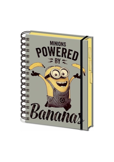 A5 Proje Defteri Despicable Me Powered By Bananas Sr71861 Çok Renkli