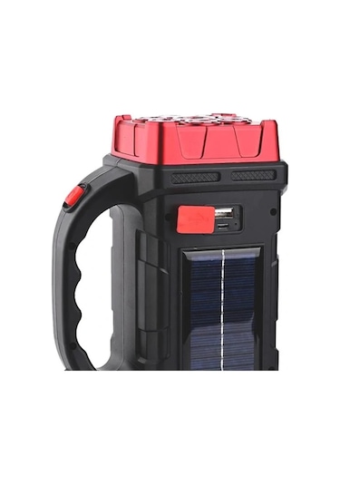 Powermaster Hb-1678 Solarlı Usb Çıkışlı Şarjlı 38 Watt Kamp Feneri