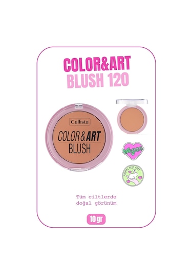Callista Color Art Blush Toz Allık - 120 So Peachy