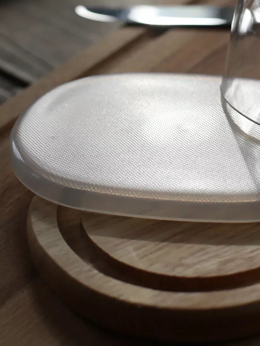 Pıta Mutfak İçin Kapaklı Ahşap Tereyağı Kabı 278434335 Beyaz