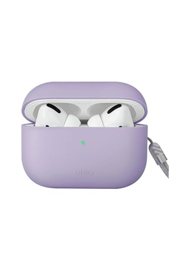 Unıq Airpods Uyumlu Pro 2 İçin Lıno Silikon Kılıf Bilek Askısı İle 147855455 Leylak