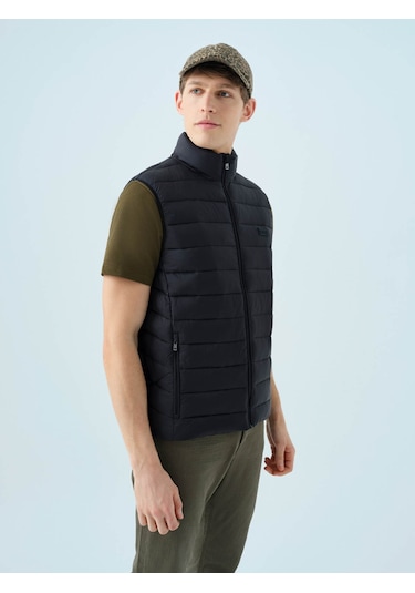 Loft Regular Fit Siyah Erkek Yelek Lf2039302 Siyah