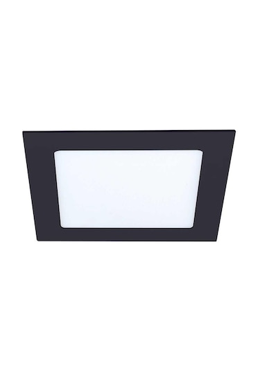 Ld452 Siyah Slim Kare Led Panel 9w 3000k 5 Adet