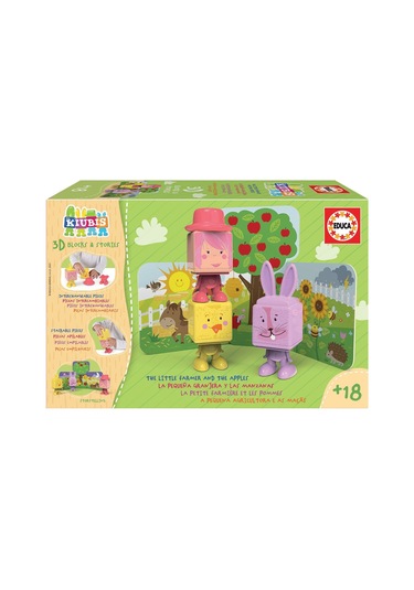 Educa Çocuk Puzzle La Pequena Granjera Kiubis 19221