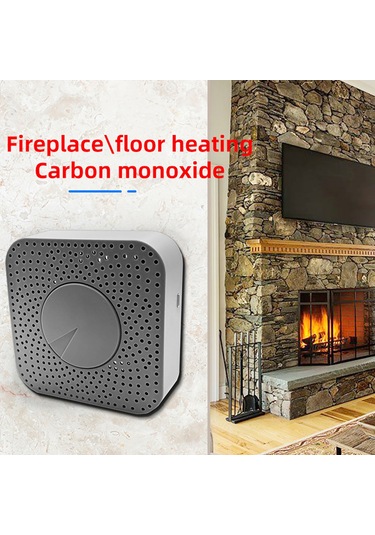 Teltree Zigbee Akıllı Karbonmonoksit Alarmı Mobil Uygulama İle Anlık Gaz Takibi Çoklu Alarm Seçenekleri Usb Güç Kaynağı