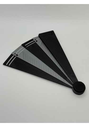 Yelpaze Serinleten Tasarımlar- Siyah-gri