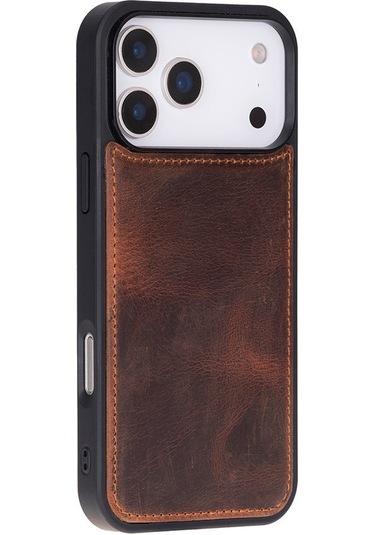 İphone 17 Pro Max Çıkarılabilir Deri Kılıf