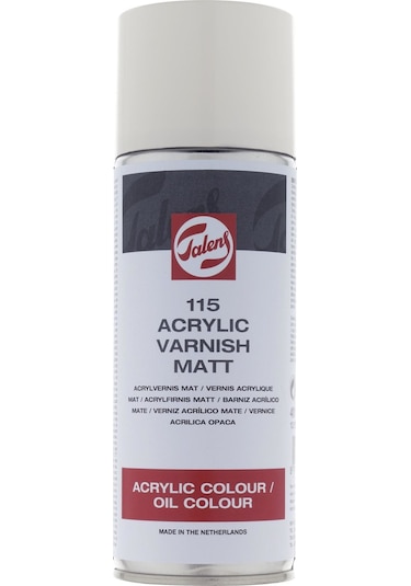 Talens Akrilik Mat Sprey Vernik 400Ml