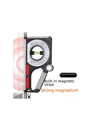 Hangfox Cassilo Profesyonel Manyetik Eğim Ölçer, İnşaat Ve Mühendislik İçin Kesin Açı Ve Eğim Ölçimi, Siyah Dayanıklı Ve Kullanımı Kolay