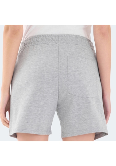 Slazenger RAMLAH I Kadın Cepli Gri Şort