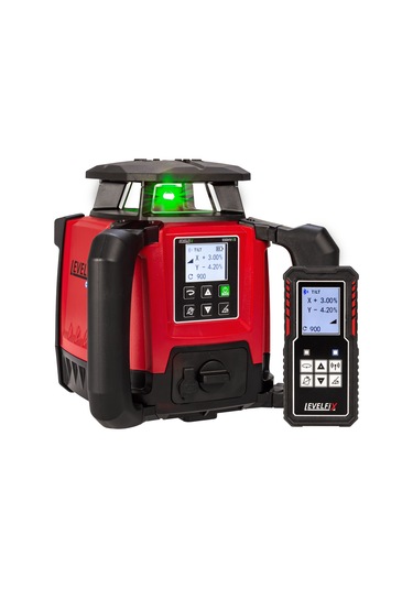 Levelfix 650HVSG Eksenel Rotasyon Lazer (Mm Dedektörlü)