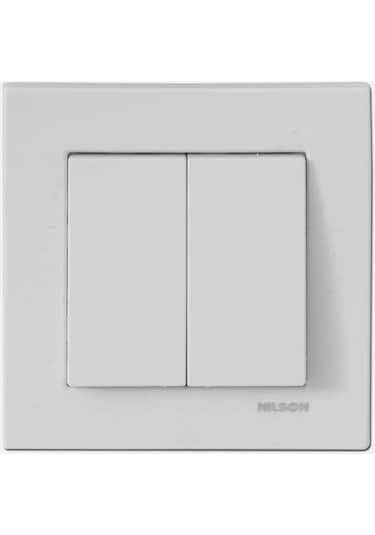 Nilson Touran Beyaz Komitatör Mk + Tuş + Çerçeve