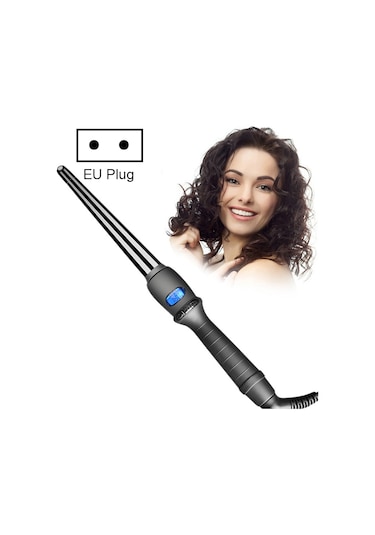 Sones Lcd Konik Bukle Makinesi Tek Tüp Seramik Sırlı Armut Çiçek Konisi, Boyut: 25mm Ab