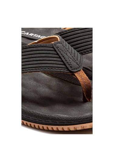 Dunas Erkek Parmak Arası Terlik Siyah-kahverengi 39/46 Siyah/kahverengi