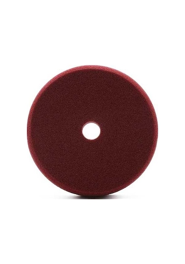 Novahub 6 İnç Otomobil Cilalama Süngeri - Orta Çizik Giderme - Kırmızı Renk Yat İçin Uygun