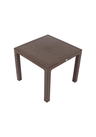 Depootoptan Mandella 90 x 90 CM Elit Rattan Masa Kahverengi