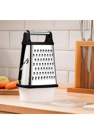 Nehir Paslanmaz Çelik Oval Hazneli Rende