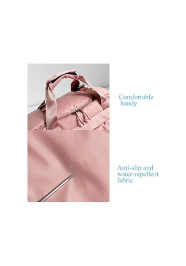 Tongxida Buyuk Kapasiteli Spor Spor Kuru-ıslik Ayirma Ayakkabi Pozisyonu El Sırt Çantası Kırmızı Kırmızı