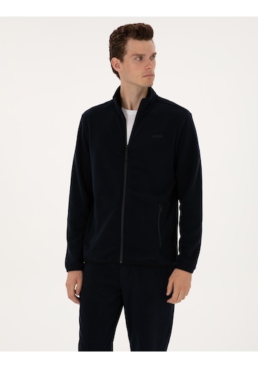 Pierre Cardin Erkek Lacivert Hırka Örme 50314014-vr033 Lacivert