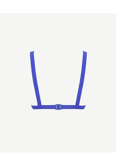 Yargıcı Üçgen Form Bikini Üst 26ykbw1014b 021 Mavi