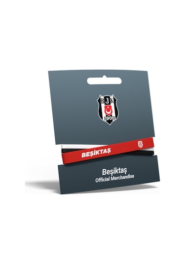 Beşiktaş 3'lü Bjk Silikon Yetişkin Bileklik Ahşap Kutulu 001