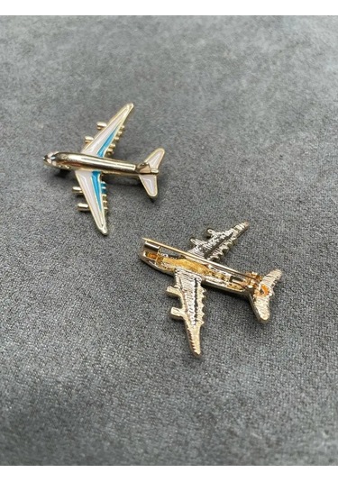 Remove Metal Broş Uçak Havacılık 158261441 Yeşil
