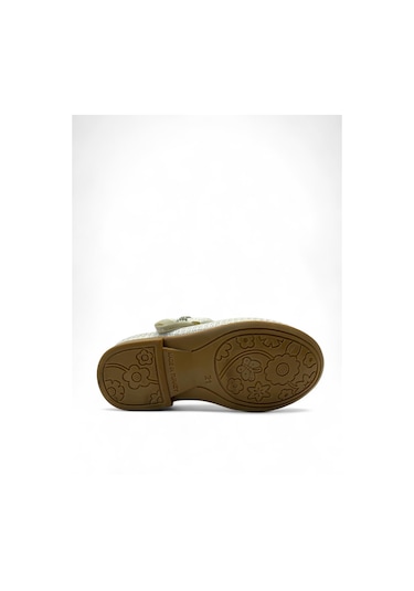 2226 Kız Bebek Babet Sedef Simli Gri