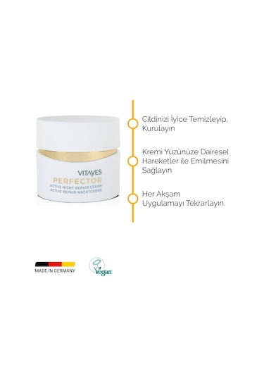 Vitayes Perfector  Canlandırıcı Gündüz Kremi SPF15 2 x 50 ML