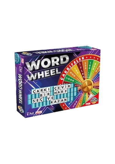 Moli Toys Çarkıfelek Oyunu Word Wheel Çarkı Felek Moli Çarkı Çev