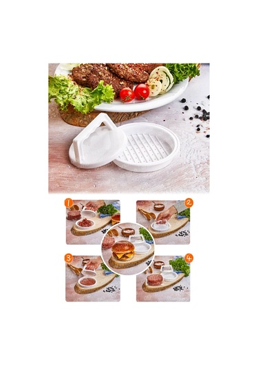 Hamburger Köfte Şekillendirici Press Kalıp Aparatı