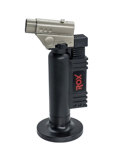 Rox Bs-270 Çakmak Tip Bütan Gaz Torch Pürmüz Siyah