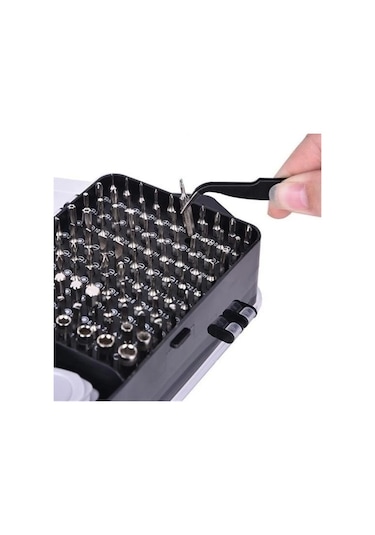 115 İn 1 Hassas Tornavida Onarım Alet Manyetik Sürücü Kitli Elektronik Hassas Tornavida Seti