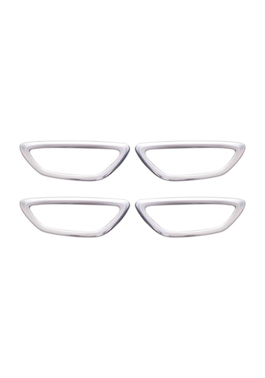 Renault Megane 4 Krom İç Kapı Kolu Çerçevesi 4 Parça 2022 Ve Üzeri Yeni Hb-sd