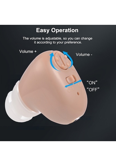 Z-12x Dijital İşitme Amplifikatörü Usb Şarj Edilebilir Ses Amplifikatörü İşitme Cihazları 32